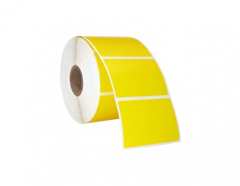 40X60 500'LÜ SARI TERMAL BARKOD ETİKETİ