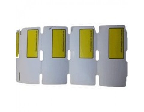 38X80 SARI PENCERELİ KDV Lİ RAF ETİKETİ 500'LÜ