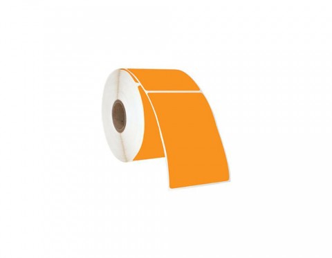 30X50 1000'Lİ TURUNCU TERMAL BARKOD ETİKETİ