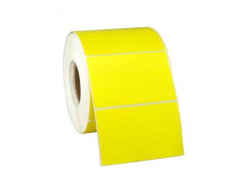 30X60 1000'Lİ SARI BARKOD ETİKETİ